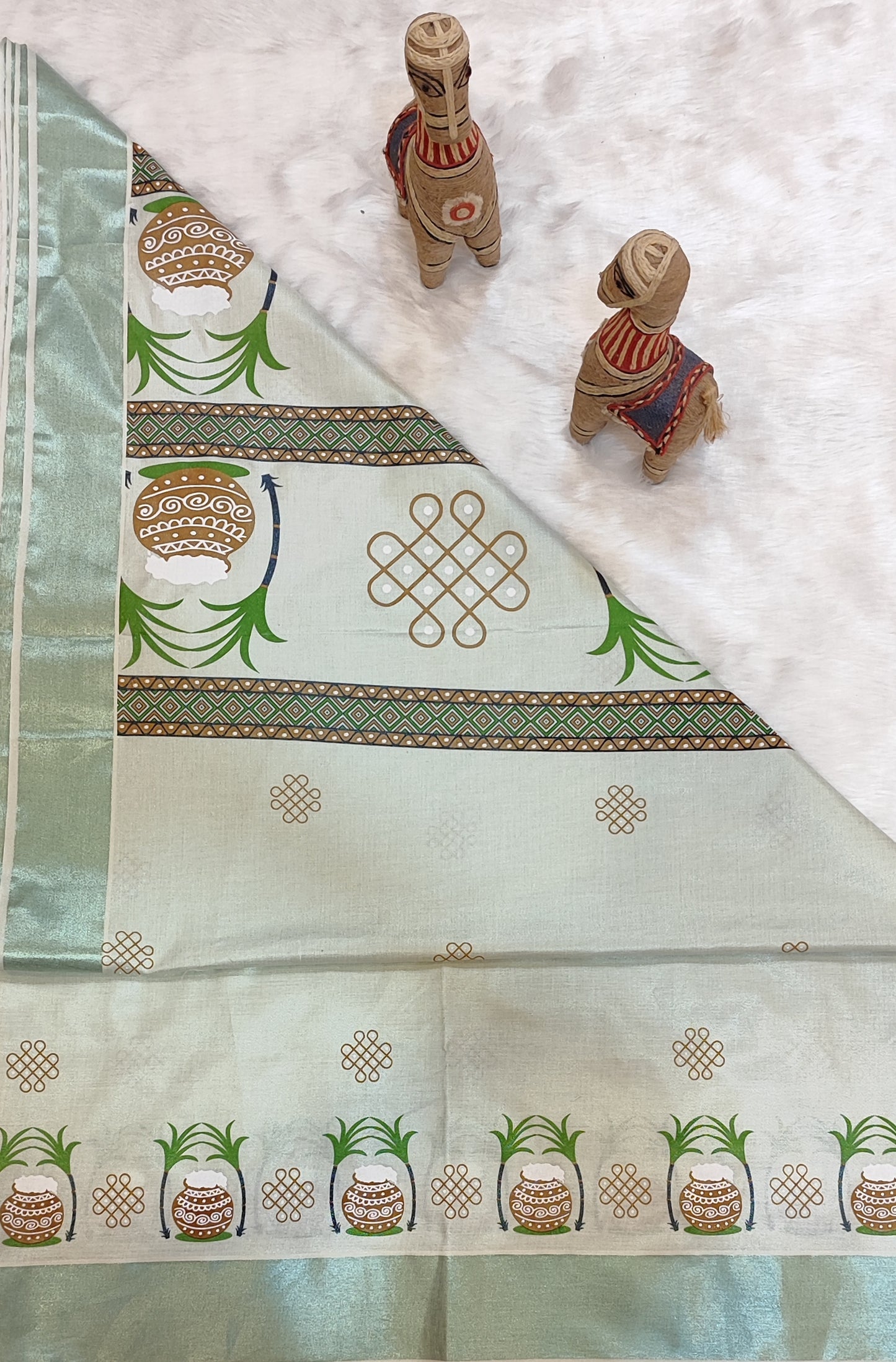 Pongal printed Saree |Trending Pongal Saree | Saree for womens |Saara Fashions